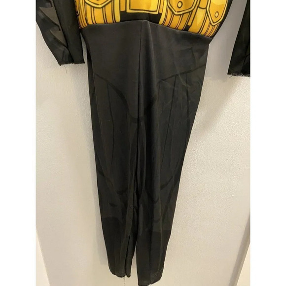 KIDS BATMAN HALLOWEEN COSTUME DRESS UP - SIZE MEDIUM - NO CAPE - GOOD CONDITION - Picture 5 of 7